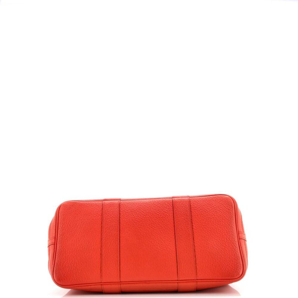 Hermes Garden Party Tote Leather 36 Red - Picture 4 of 8